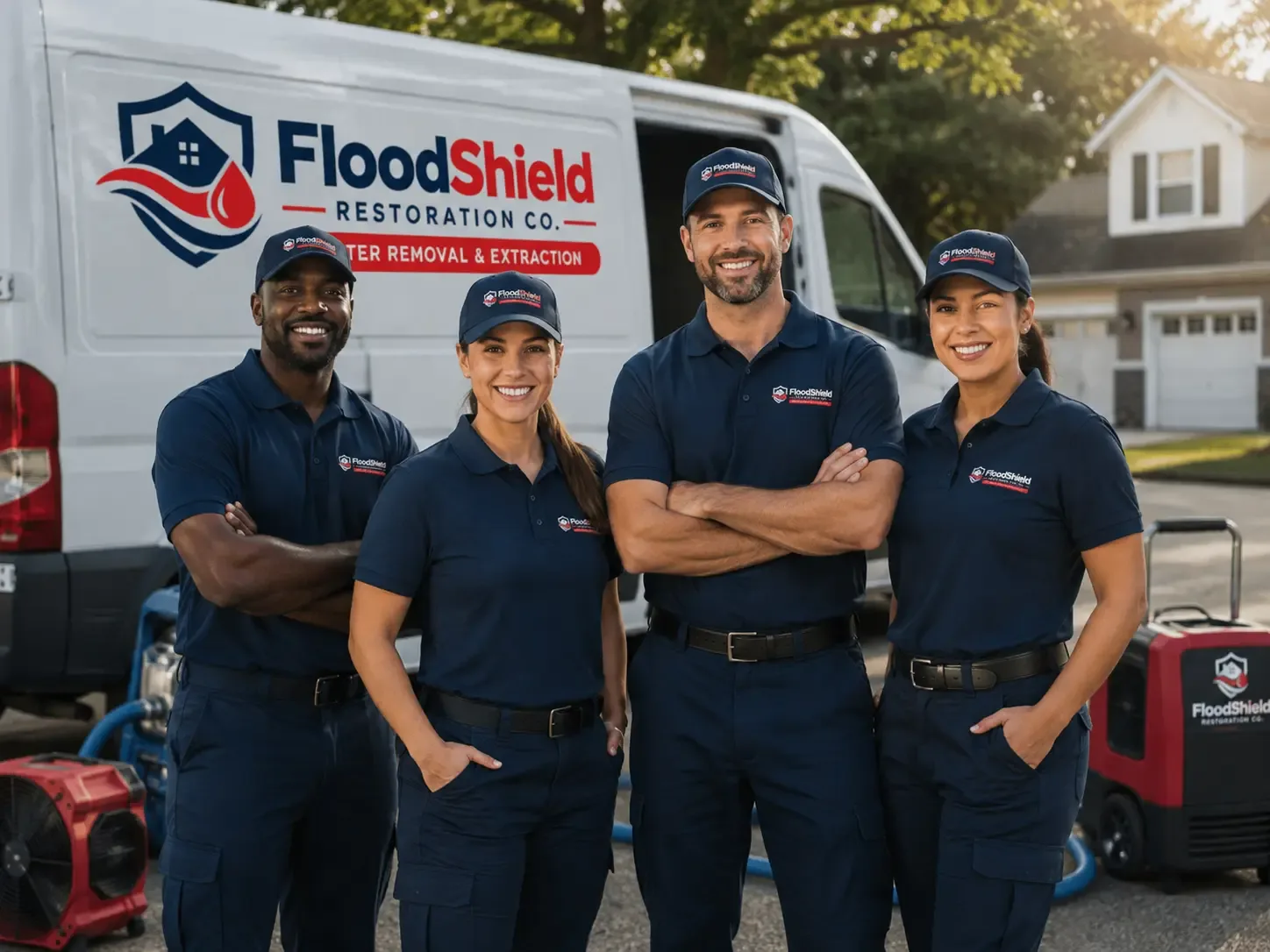 Flood Damage Restoration company in Rock View, WV