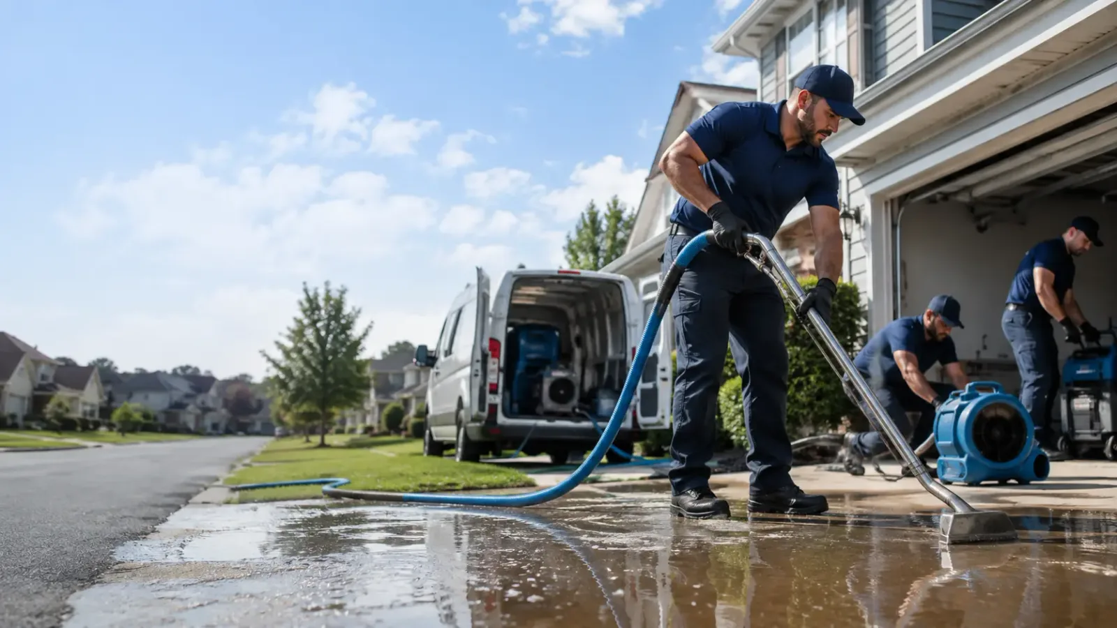 Flood Damage Restoration in Rock View, WV